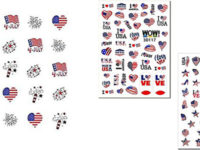 4th-of-July-Nails-Art- Stickers-Decals-2020-F