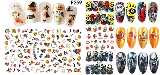 Halloween-Nails-Art-Stickers-Decals-2020-F