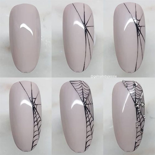 Step-By-Step-Halloween-Nail-Art-Tutorials-For-Beginners-2020-8