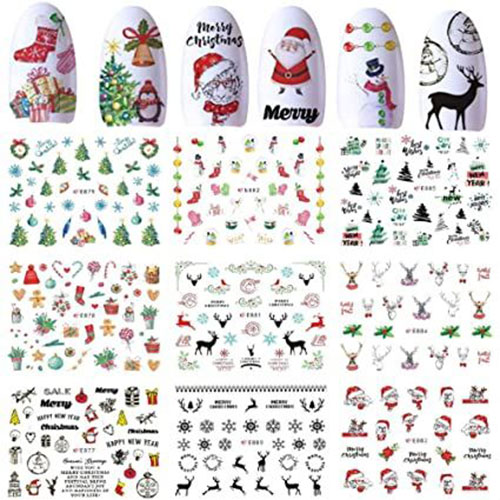 Christmas-Nail-Art-Stickers-Decals-2020-10