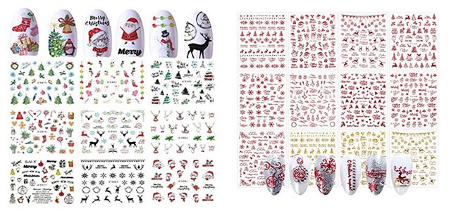 Christmas-Nail-Art-Stickers-Decals-2020-F