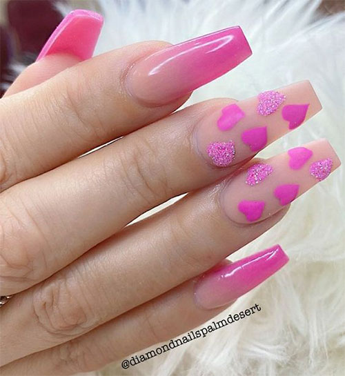 Pink-Valentine’s-Day-Nail-Designs-2021-Vday-Nails-14