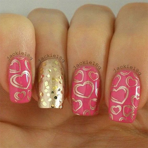 Pink-Valentine’s-Day-Nail-Designs-2021-Vday-Nails-6