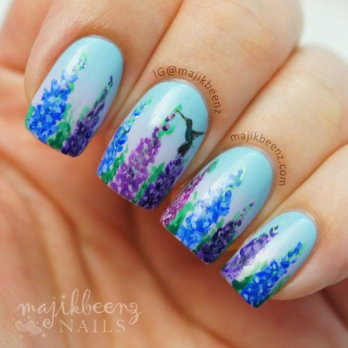 Best-Spring-Floral-Nails-Art-Ideas-2021-March-Spring-Nails-8