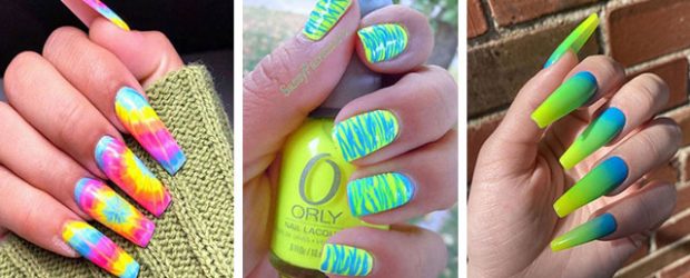 15-Neon-Nail-Art-Designs-To-Try-Out-This-Summer-2021-F