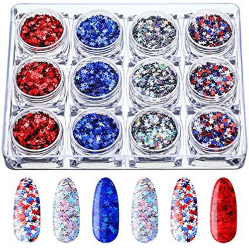 4th-of-July-Nail-Art-Stickers-Decals-2021-7
