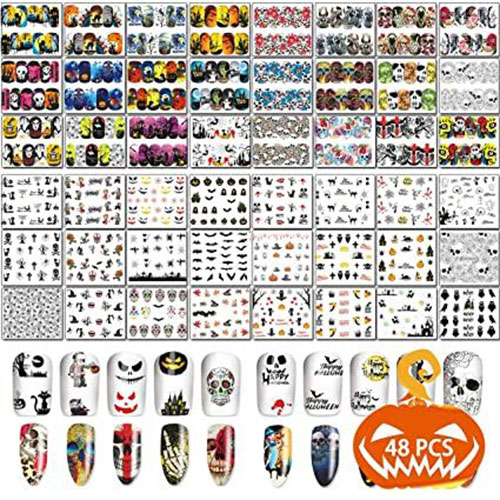 Spooky-Cute-Halloween-Nail-Decals-Stickers-2021-8
