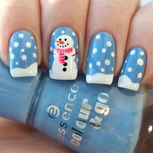 Christmas-Cute-Snowman-Nail-Art-2021-White-Festive-Nails-5