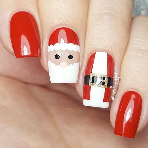 Santa-Belt-Nails-Santa-Suit-Santa-Hat-Christmas-Santa-Nail-Art-2021-11