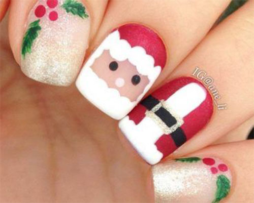 Santa-Belt-Nails-Santa-Suit-Santa-Hat-Christmas-Santa-Nail-Art-2021-9