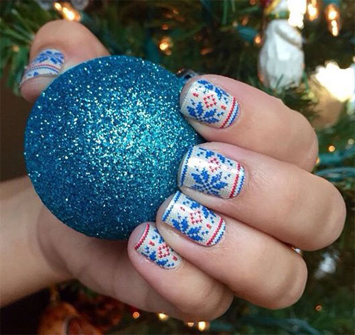 Ugly-Christmas-Sweater-Nail-Art-Is-A-New-Worth-Trying-Trend-2021-18