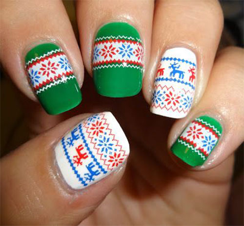 Ugly-Christmas-Sweater-Nail-Art-Is-A-New-Worth-Trying-Trend-2021-6