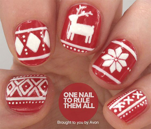 Ugly-Christmas-Sweater-Nail-Art-Is-A-New-Worth-Trying-Trend-2021-9