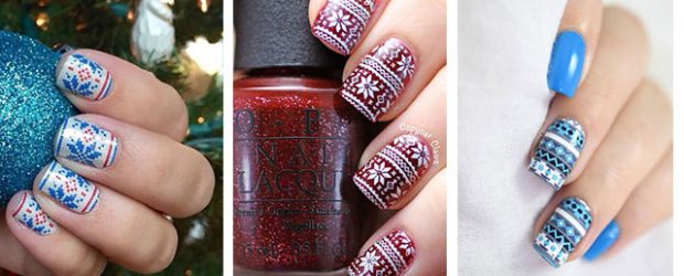 Ugly-Christmas-Sweater-Nail-Art-Is-A-New-Worth-Trying-Trend-2021-F