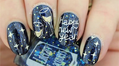 Happy-New-Year-Eve-Nail-Art-Ideas-2022-Holidays-Nails-11