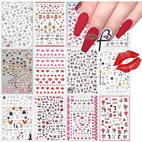 Best-Nail-Stickers-For-Valentine’s-Day-2022-6