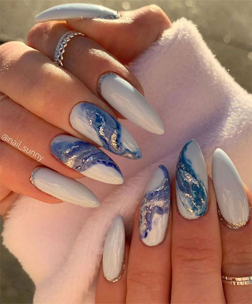 Marble-Nail-Art-Ideas-To-Make-You-Look-Stylish-7
