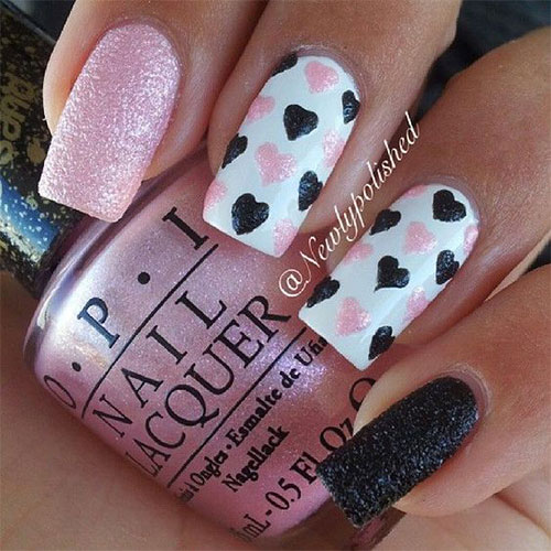 Simple-Easy-Valentine’s-Day-Nail-Art-Ideas-You-Can-Do-At-Home-14