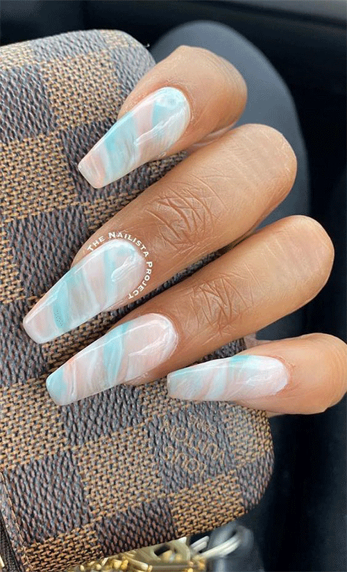 18-Trendy-Marble-Nail-Designs-That-Would-Be-Perfect-For-Summer-2022-17