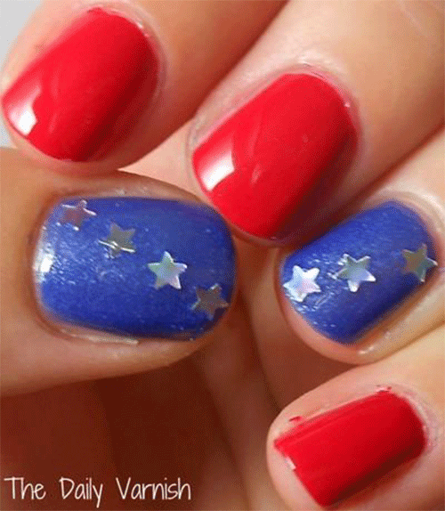 Quick-And-Simple-Nail-Art-You-Can-Do-This-4th-Of-July-5