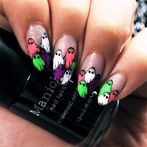 15 Spooky Nail Art Designs For Halloween-1