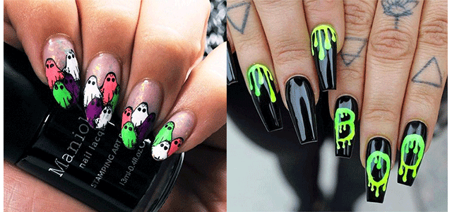 15 Spooky Nail Art Designs For Halloween-F