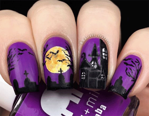 Halloween-Graveyard-Nail-Art-Designs-You-ll-Want-To-Try-1
