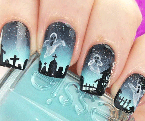Halloween-Graveyard-Nail-Art-Designs-You-ll-Want-To-Try-3