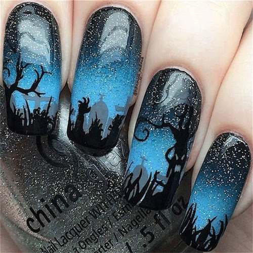 Halloween-Graveyard-Nail-Art-Designs-You-ll-Want-To-Try-5