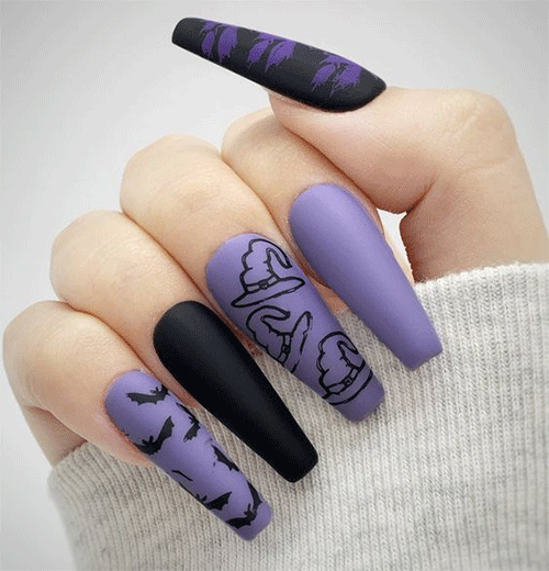 Purple-Halloween-Nails-For-2022-15