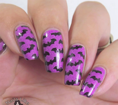 Purple-Halloween-Nails-For-2022-3