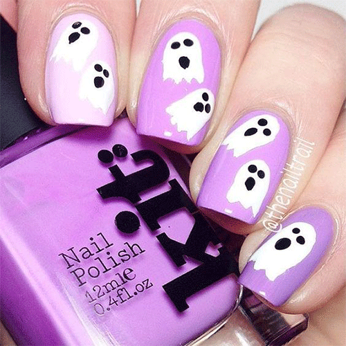 Spooky-Halloween-Ghost-Nail-Art-Designs-2022-6