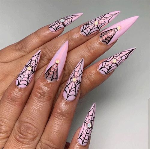 Spooky-Spider-Web-Nail-Art-For-Halloween-2022-15