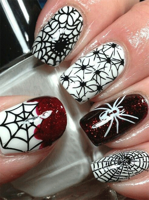 Spooky-Spider-Web-Nail-Art-For-Halloween-2022-4