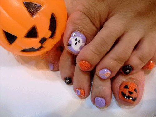 Halloween-Toe-Nails-2022-(Cute-And-Easy)-3