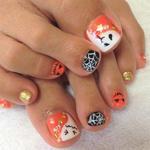 Halloween-Toe-Nails-2022-(Cute-And-Easy)-5