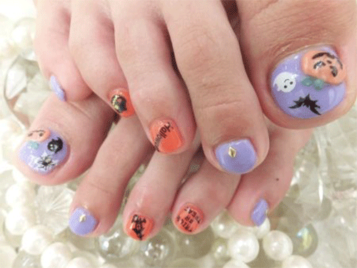 Halloween-Toe-Nails-2022-(Cute-And-Easy)-6