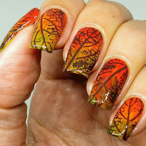 Autumn-Leaf-Nails-The-Best-And-Most-Beautiful-Styles-Of-The-Fall-9