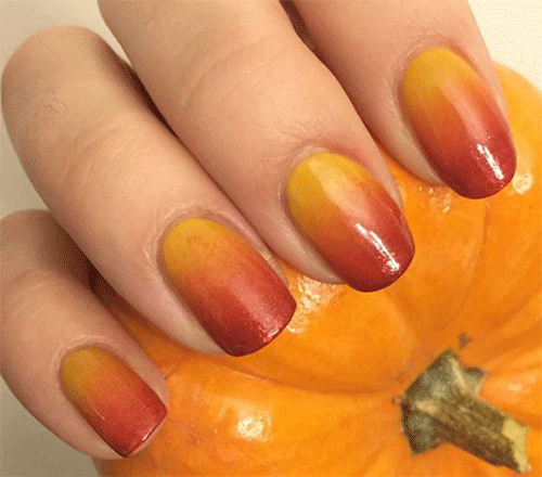 Change-Your-Nails-With-An-Autumn-Ombre-1