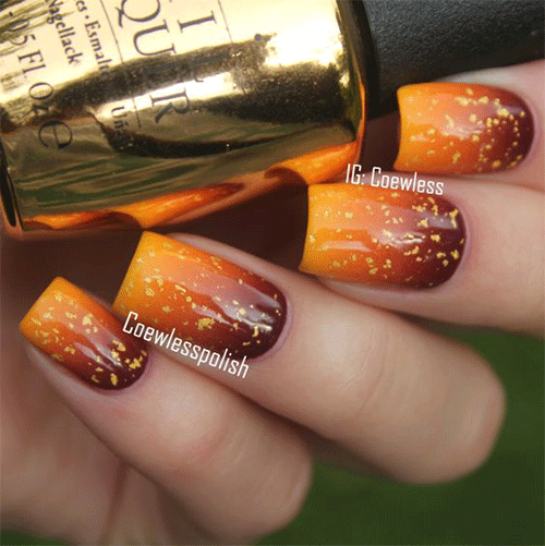 Change-Your-Nails-With-An-Autumn-Ombre-7