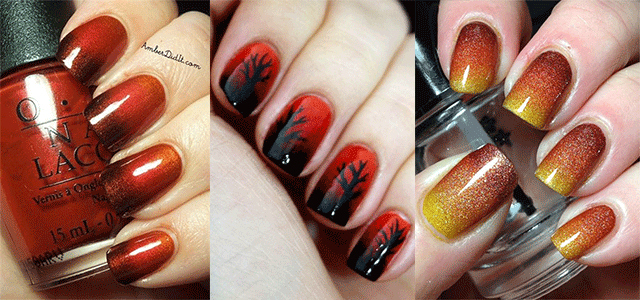 Change-Your-Nails-With-An-Autumn-Ombre-F