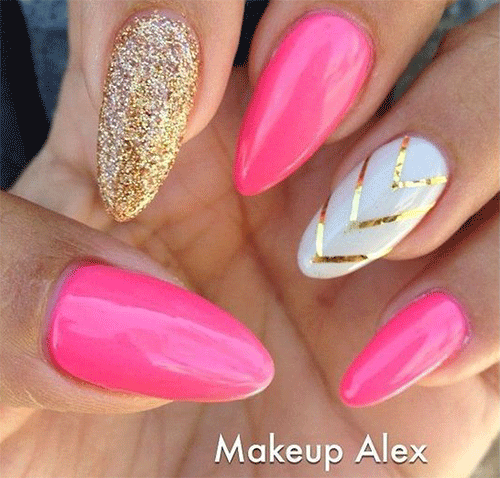 Amazing-Hot-Pink-Nail-Art-Ideas-That-Will-Make-You-Look-Fabulous-7