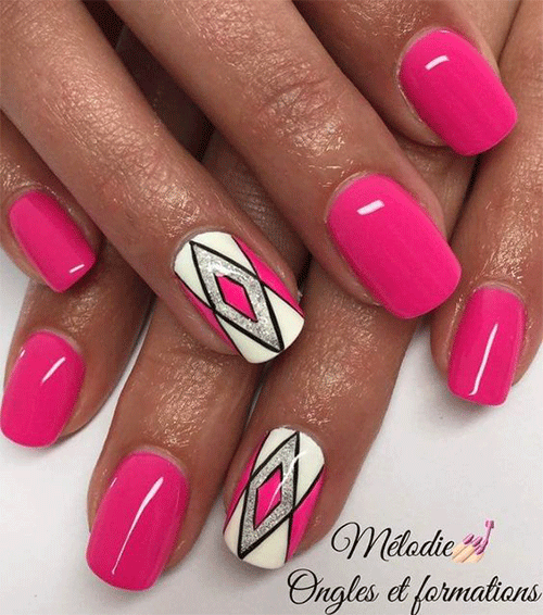 Amazing-Hot-Pink-Nail-Art-Ideas-That-Will-Make-You-Look-Fabulous-9