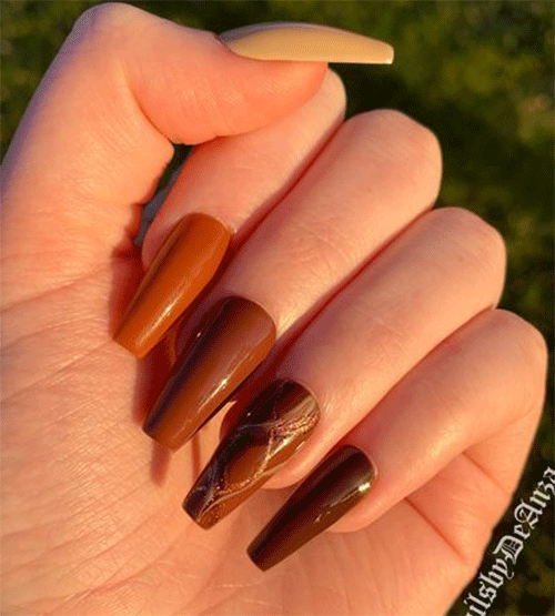 Thanksgiving-Coffin-Nail-Art-Designs-To-Try-This-Year-1