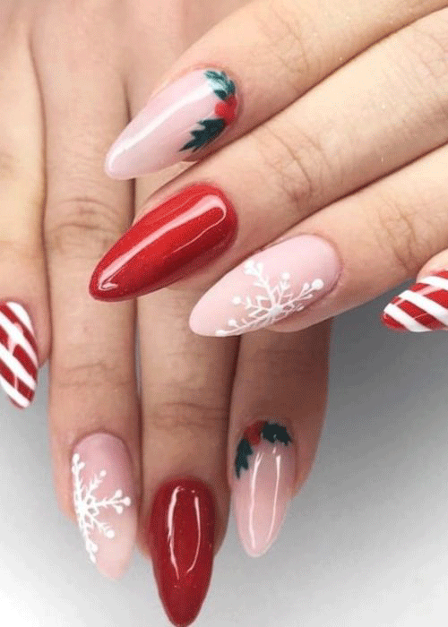 Easy-Simple-Christmas-Nail-Art-Designs-2022-15
