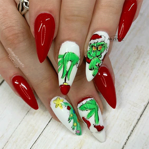 Grinch-Nail-Designs-That-Would-Be-Perfect-For-Christmas-2022-3