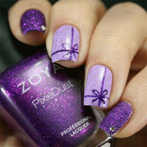 Purple-Christmas-Nail-Art-Ideas-To-Complete-Your-Holiday-Look-8