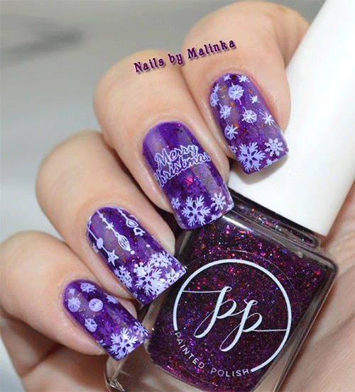 Purple-Christmas-Nail-Art-Ideas-To-Complete-Your-Holiday-Look-9