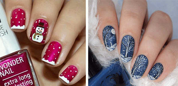 15 Fantastic Snow Nail Designs For This Winter