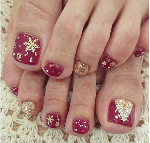 Easy-And-Totally-Cool-Toe-Nail-Art-Designs-To-Try-This-Holiday-Season-7